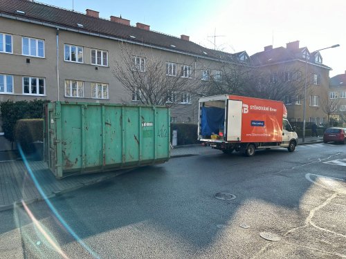 kontejner na odpad z bytu